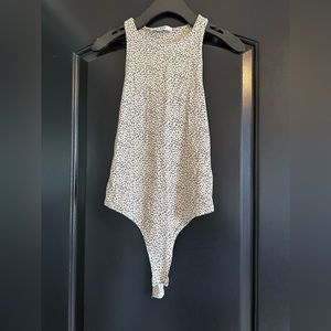 Cheeta print bodysuit